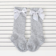 New Arrival Kids Socks Toddlers Girls Big Bow Knee